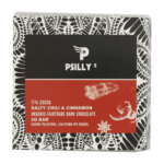 Psilly - Dark Chocolate Bar - Salty Chili & Cinnamon | 3 Amigos Canada