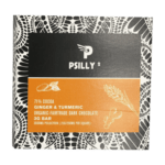 Psilly - Dark Chocolate Bar - Ginger & Turmeric | 3 Amigos Canada