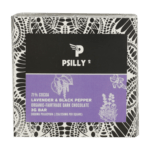 Psilly - Dark Chocolate Bar - Lavender & Black Pepper | 3 Amigos Canada