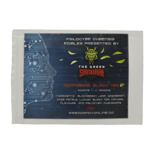 The Green Samurai - Raspberry Black Tea - 1000mg | 3 Amigos Canada