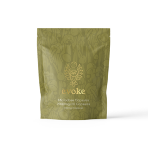 Evoke - Medicinal Mushrooms - Microdose Capsules | 3 Amigos Canada