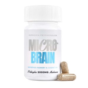 Euphoria Psychedelics – Micro Brain Capsules - (100mg X 20 Capsules) | 3 Amigos Canada