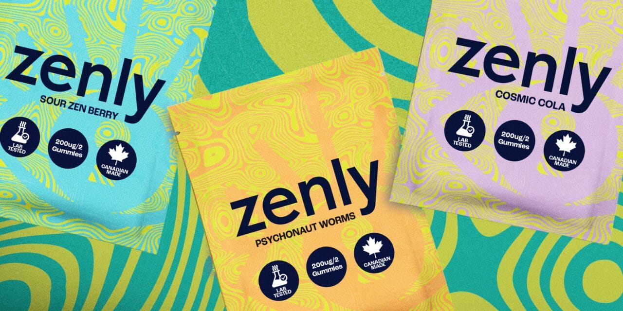 Zenly - LSD Gel Tabs - 600ug (100ug per tab) | 3 Amigos Canada
