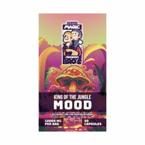 Super Magic Mushroom Bro’s - King of the Jungle MOOD - 400MG Capsules | 3 Amigos Canada
