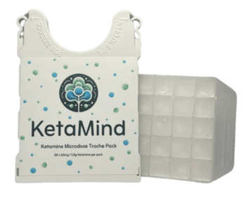KetaMind – Ketamine Microdose Troche – (30x60mg) | 3 Amigos Canada